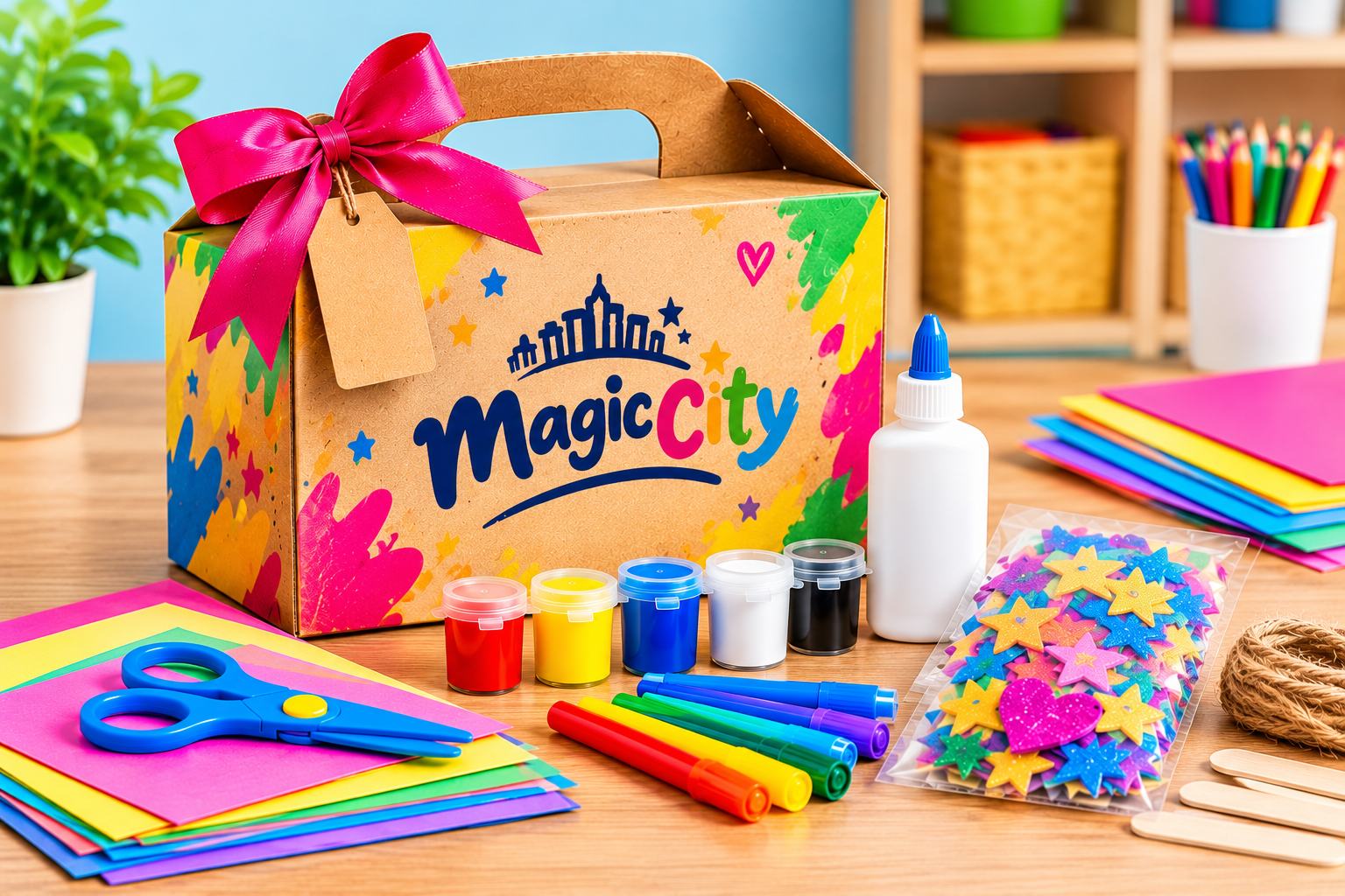 Magic City DIY Craft Gift Box