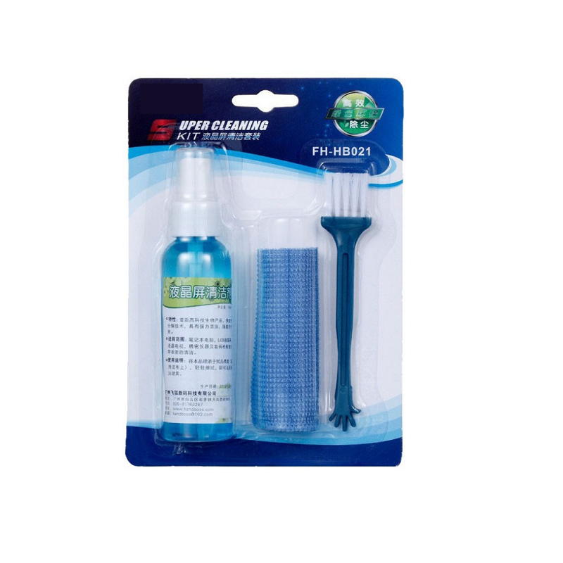 Factory Direct Wholesale Screen Cleaning Liquid and Brush for LCD Laptop Screen Cleaning Kit