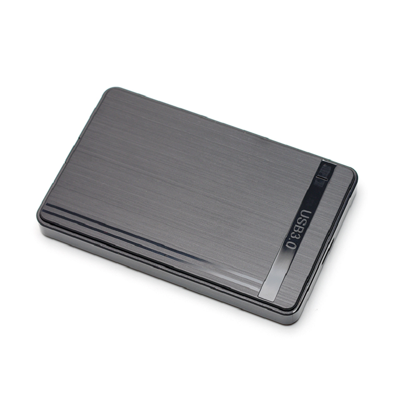 Wire Drawing Process SSD Mechanical Solid USB3.0 External Hard Drive 2.5" Hard Drive Box USB 3.0 HDD Case