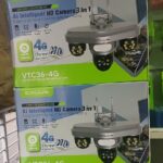 📹 VTC 36-4G Solar Camera (Triple Lens)